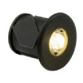 CAMPIO ÉCLAIRAGE D'APPOINT BLANC LED NOIR - SET 2 PIÈCES