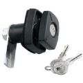 1 SERRURE PUSH CARRE NOIRE BARILLET NEW SYSTEM