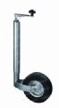1 ROUE JOCKEY Ø48 CHAPE DROITE JANTE ACIER