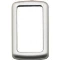 1 CACHE-VIS CBE ARGENT SATIN DOUBLE