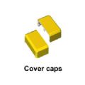 1 PAIRE DE CAPUCHONS L 250 JAUNE