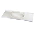 1 LAVABO LARGE BLANC