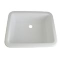1 LAVABO RECTANGULAIRE BLANC 350 X 280 X 120 MM