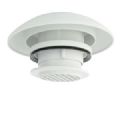 1 VENTILATEUR DE TOIT 12V GRILLE GRISE, SILENCIEUX