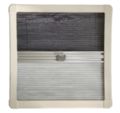 1 STORE/MOUST CADRE BLANC RAL 9001 UCS POUR FENETRE 500X550