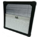1 STORE/MOUSTIQUAIRE NOIR RAL9005 750X465 POUR FENETRE R5000