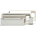 1 KIT GRILLE DE REFRIGERATEUR LS 100 HAUTE BLANC DOMETIC