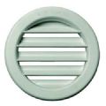 GRILLE PLASTIQUE RONDE BLANCHE Ø80