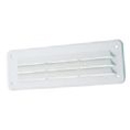 1 GRILLE PLASTIQUE BLANCHE 230x80MM