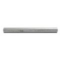 1 TUBE 1,6/3M FER FORGE Ø19 ARGENT BROSSE NOIR