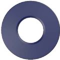 1 COLLERETTE MAGNETIQUE RONDE DIAM88 EP.4MM COL. BLEU R5022