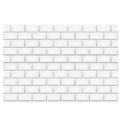 1 PANNEAU COMPOSITE ALU 80X120 EP3MM FINITION METRO BLANC