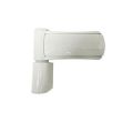 1 CHARNIERE BLANCHE REGLABLE POUR PORTES PVC