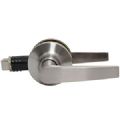 1 POIGNEE DE PORTE CPLT SS VERROU NICKEL SATINE LOQUET 22MM