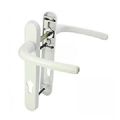 1 POIGNEE DE PORTE STANWAY BLANCHE PR PORTE EXTERIEURE UPVC