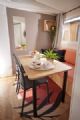 1 TABLE 1250X750 + 4 PIEDS Ø60 + VIS